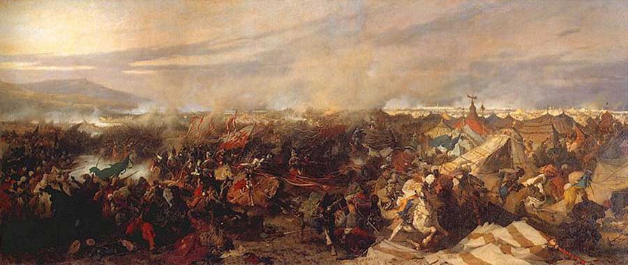 Battaglia di Vienna, di Joseph von Brandt